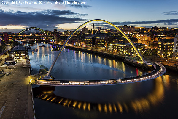  View of the River Tyne  Picture Board by Ray Pritchard