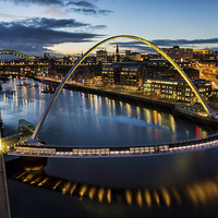 Buy canvas prints of  View of the River Tyne  by Ray Pritchard