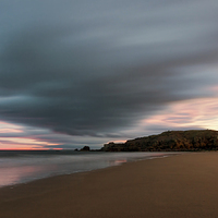 Buy canvas prints of  South Shields Beach on New Years Day 2015 by Ray Pritchard