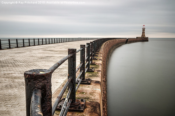  Roker Pier Picture Board by Ray Pritchard