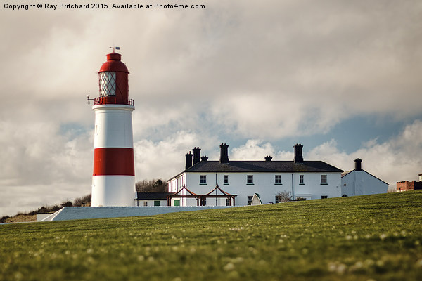  Souter Lighthouse Picture Board by Ray Pritchard