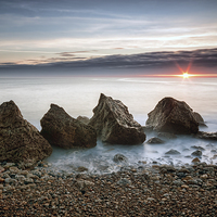 Buy canvas prints of Colourless Sunrise by Ray Pritchard