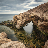 Buy canvas prints of  Cullercoats Arch by Ray Pritchard
