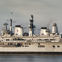 Buy canvas prints of  Ark Royal by Ray Pritchard