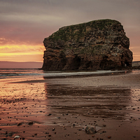 Buy canvas prints of  Marsden Rock by Ray Pritchard