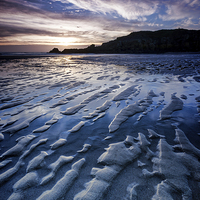 Buy canvas prints of  Ripples in the Sand by Ray Pritchard