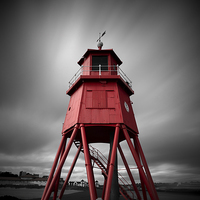 Buy canvas prints of Herd Lighthouse by Ray Pritchard