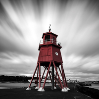 Buy canvas prints of  Cloud over The Groyne by Ray Pritchard