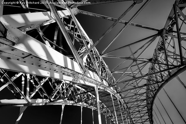  Wylam Railway Bridge Picture Board by Ray Pritchard