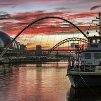 Buy canvas prints of Tyne View  by Ray Pritchard