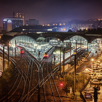 Buy canvas prints of  Newcastle Central Station  by Ray Pritchard