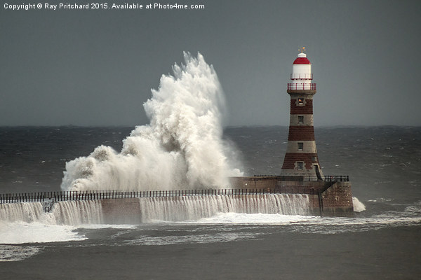 Big Waves at Roker Picture Board by Ray Pritchard