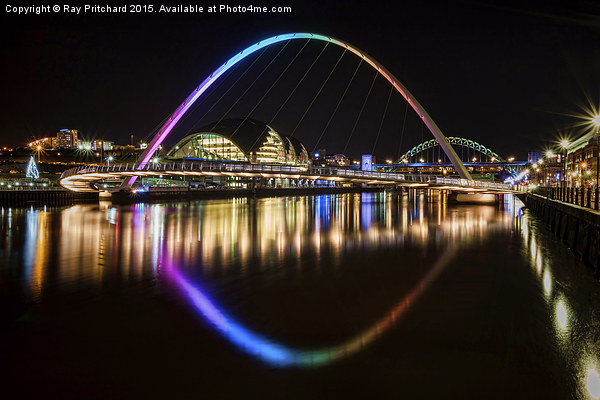 Rainbow Bridge Picture Board by Ray Pritchard