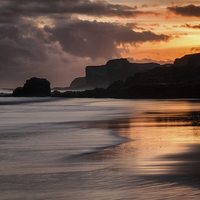 Buy canvas prints of  Sunrise at Sandhaven by Ray Pritchard