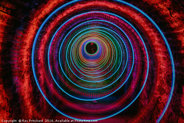 Light Vortex Picture Board by Ray Pritchard