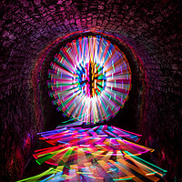 Buy canvas prints of Painting with Light Underground by Ray Pritchard