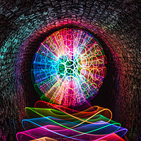Buy canvas prints of Ball of Light Underground by Ray Pritchard