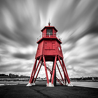 Buy canvas prints of Herd Lighthouse  by Ray Pritchard