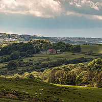 Buy canvas prints of Looking towards Stanley by Ray Pritchard