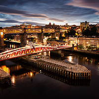 Buy canvas prints of View from the Tyne Bridge by Ray Pritchard