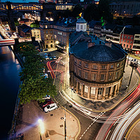 Buy canvas prints of Newcastle Light Trails by Ray Pritchard