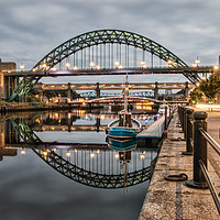 Buy canvas prints of River Tyne Reflections  by Ray Pritchard