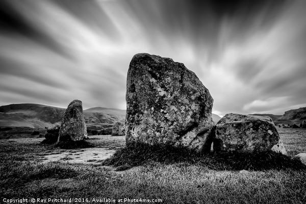 Stones at Castlerigg  Picture Board by Ray Pritchard