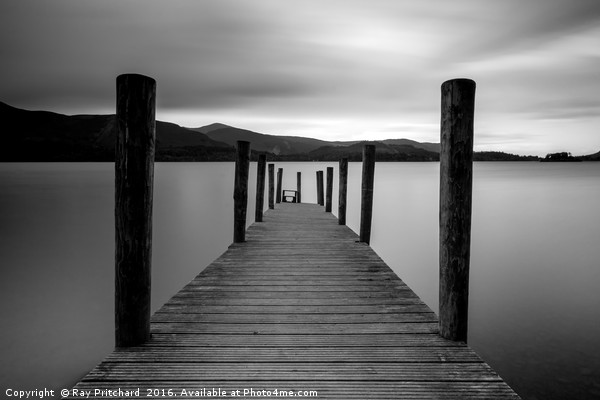 Ashness Jetty Picture Board by Ray Pritchard