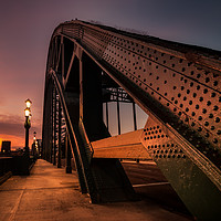 Buy canvas prints of Sunrise on the Tyne Bridge by Ray Pritchard