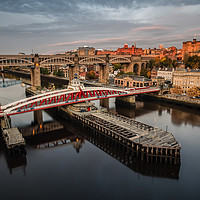 Buy canvas prints of Early Morning on the Tyne by Ray Pritchard