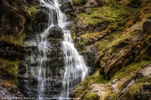 Newlands Pass Waterfall Picture Board by Ray Pritchard