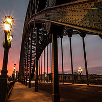 Buy canvas prints of Sunrise on the Bridge by Ray Pritchard