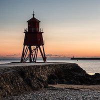 Buy canvas prints of Herd Lighthouse  by Ray Pritchard