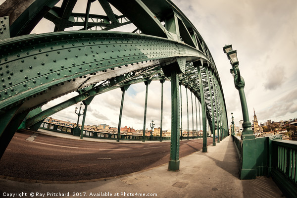 Tyne Bridge 8mm Picture Board by Ray Pritchard
