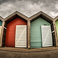 Buy canvas prints of Blyth Beach Huts  by Ray Pritchard