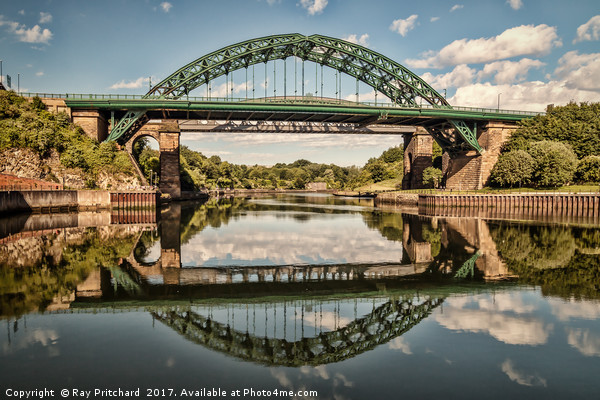 Wearmouth Bridge Picture Board by Ray Pritchard