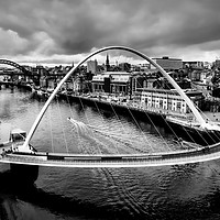 Buy canvas prints of River Tyne at Newcastle by Ray Pritchard
