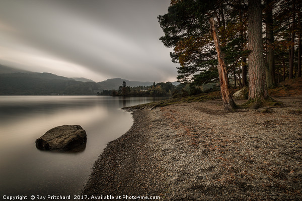 Overcast Day at Dewentwater Picture Board by Ray Pritchard