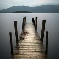 Buy canvas prints of Hawes End Jetty by Ray Pritchard