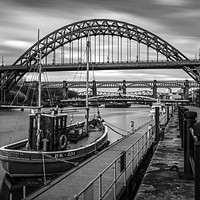 Buy canvas prints of Boat on the River Tyne by Ray Pritchard