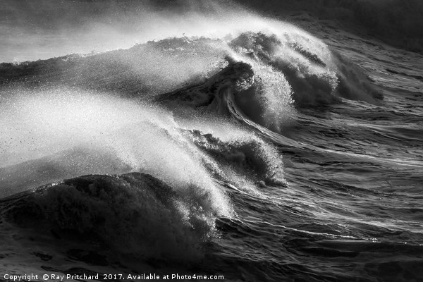 Wave Power Picture Board by Ray Pritchard