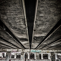 Buy canvas prints of Under the Bridge by Ray Pritchard