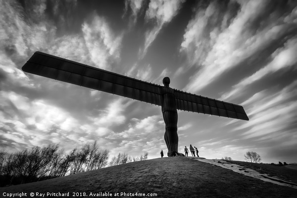 Angel of the North  Picture Board by Ray Pritchard