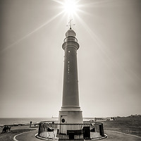 Buy canvas prints of Old South Pier Lighthouse by Ray Pritchard