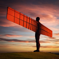 Buy canvas prints of Angel of the North Artwork      by Ray Pritchard