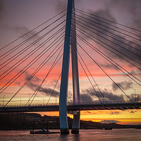 Buy canvas prints of The Northern Spire at Sunset by Ray Pritchard
