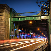 Buy canvas prints of Traffic on the Queen Alexandra Bridge by Ray Pritchard