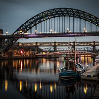 Buy canvas prints of Moody Quayside by Ray Pritchard