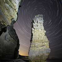 Buy canvas prints of Lots Wife Startrail at Marsden by Ray Pritchard