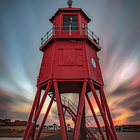 Buy canvas prints of Herd Lighthouse by Ray Pritchard